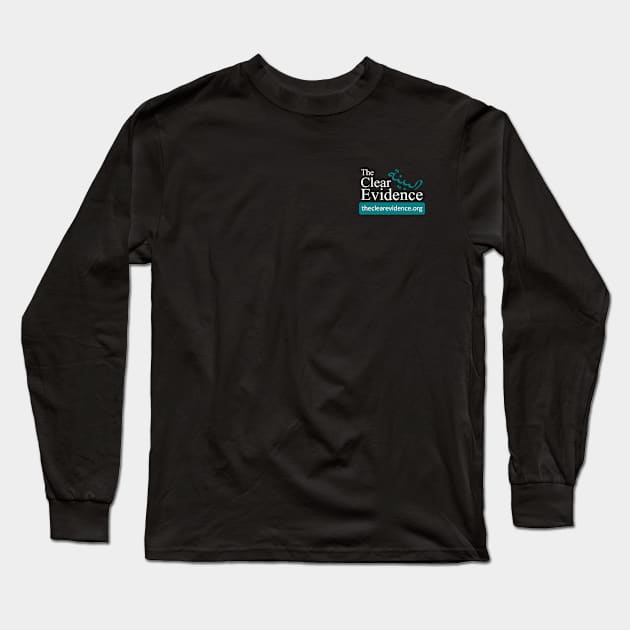 The Clear Evidence Logo (transparent background) Long Sleeve T-Shirt by The Clear Evidence